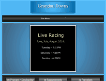 Tablet Screenshot of georgiandowns.com